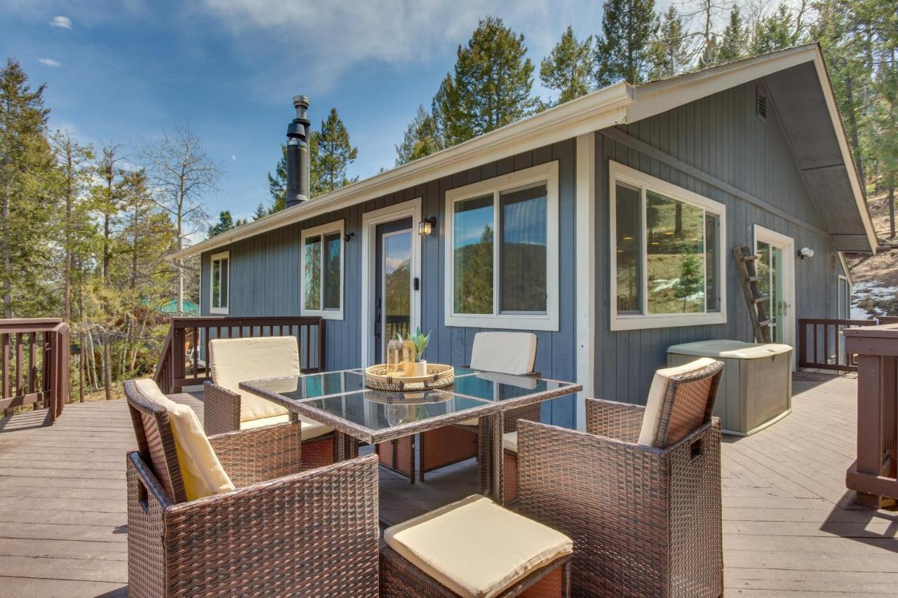 Scenic Mountain Getaway With Game Room And Hot Tub! Conifer Exterior photo